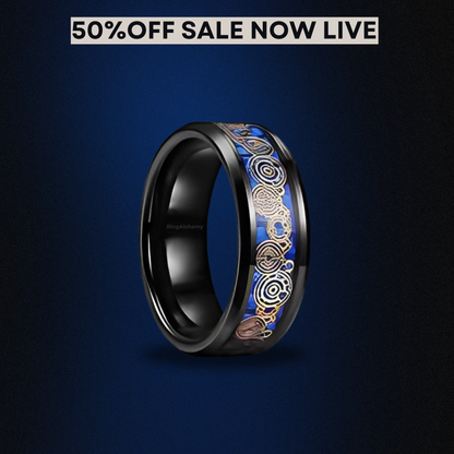 RingAlchemy - Opal & Tungsten Rings