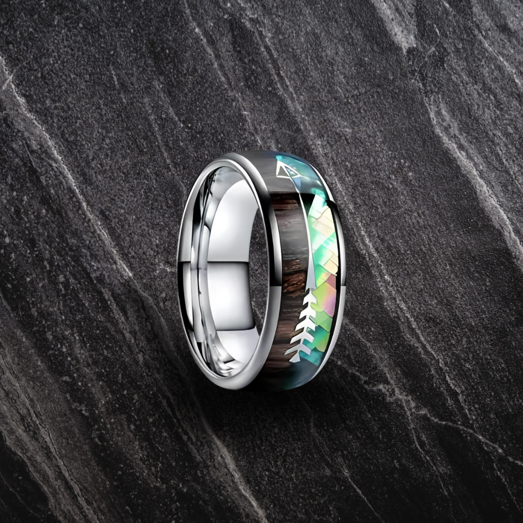 RingAlchemy - Opal & Tungsten Rings