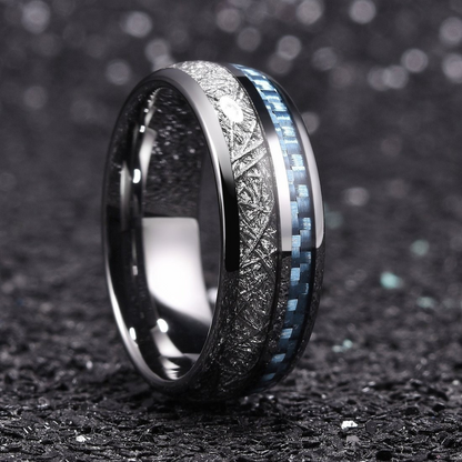 RingAlchemy - Opal & Tungsten Rings