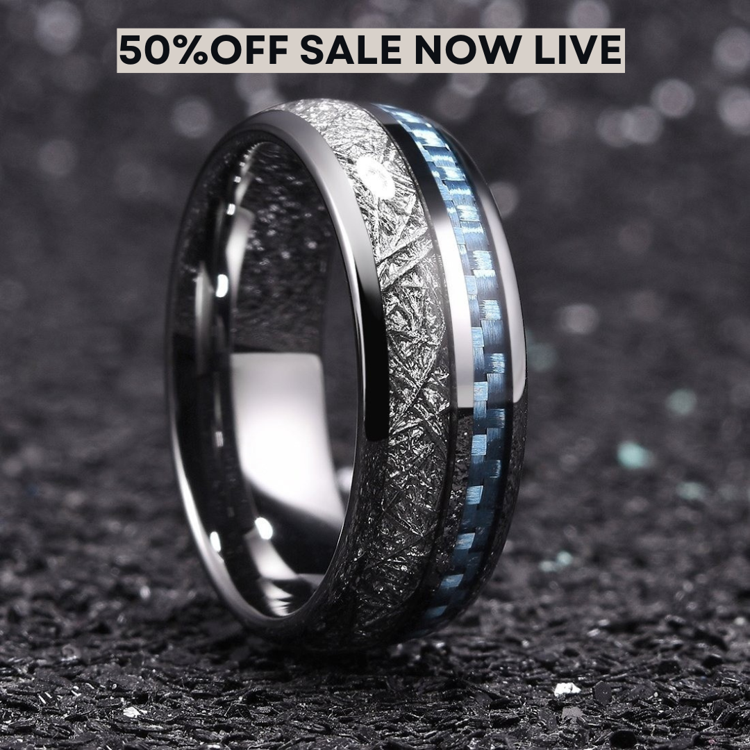 RingAlchemy - Opal & Tungsten Rings