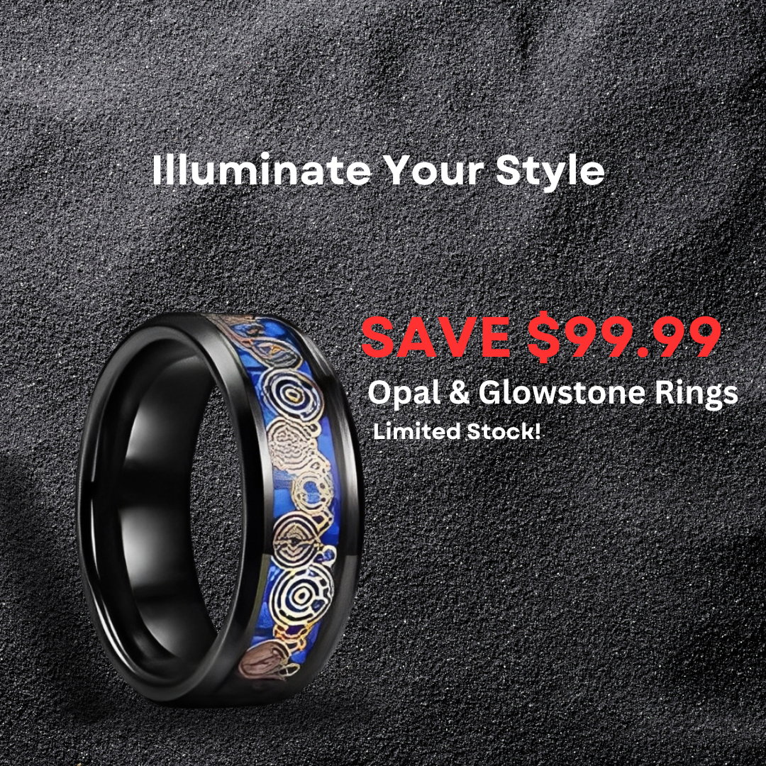 RingAlchemy - Opal & Tungsten Rings